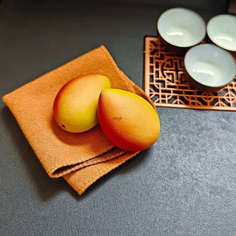Zisha Tea Pet Bionic Mango Small Ornament Can Be Raised Tea Play Tea Tray Tea Set Accessories Craft