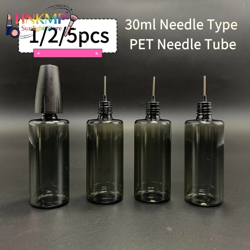 30ml Nadel-Typ PET-Sprühflasche für Öl, Tattoo-Flüssigkeit, Tattoo-Stickerei, Nagelkunst, Schönheitskleber