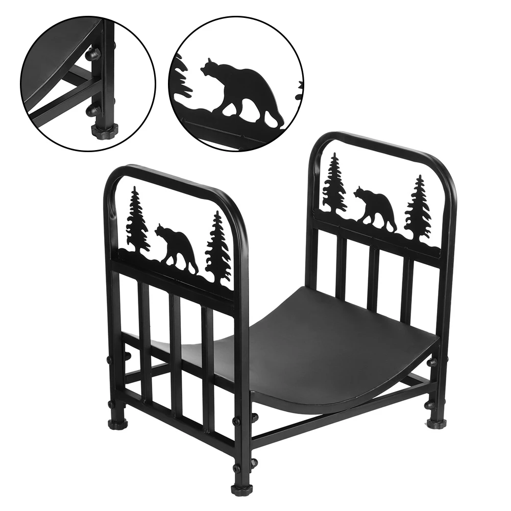 

Firewood Storage Rack Log Storage Rack European Concise Mini Home Fireplace Firewood Rack Log Storage Rack Shelf Organizer