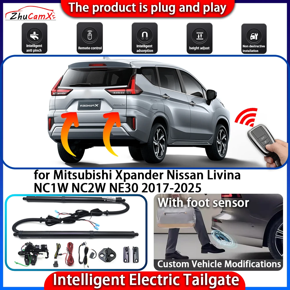 

Smart Powered Tailgate System for Mitsubishi Xpander Nissan Livina NC1W NC2W NE30 2017-2025 Automatic Intelligent Trunk Lift