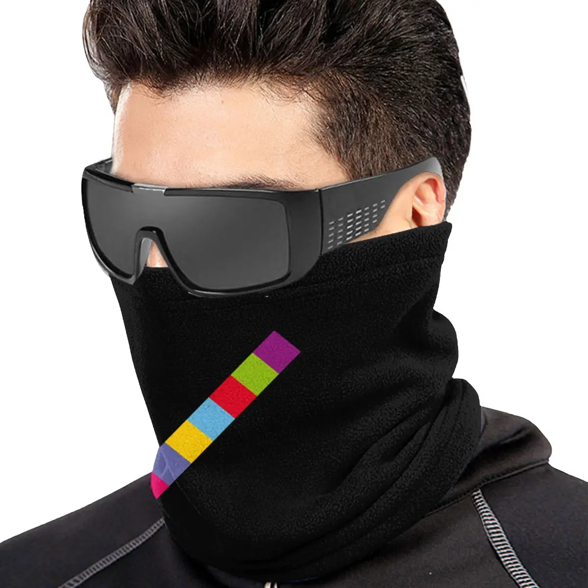 Pet Shop Boys Yes Electronic Band Microfiber Neck Gaiter Bandana Scarf Warmer Headwear Summer Fishing