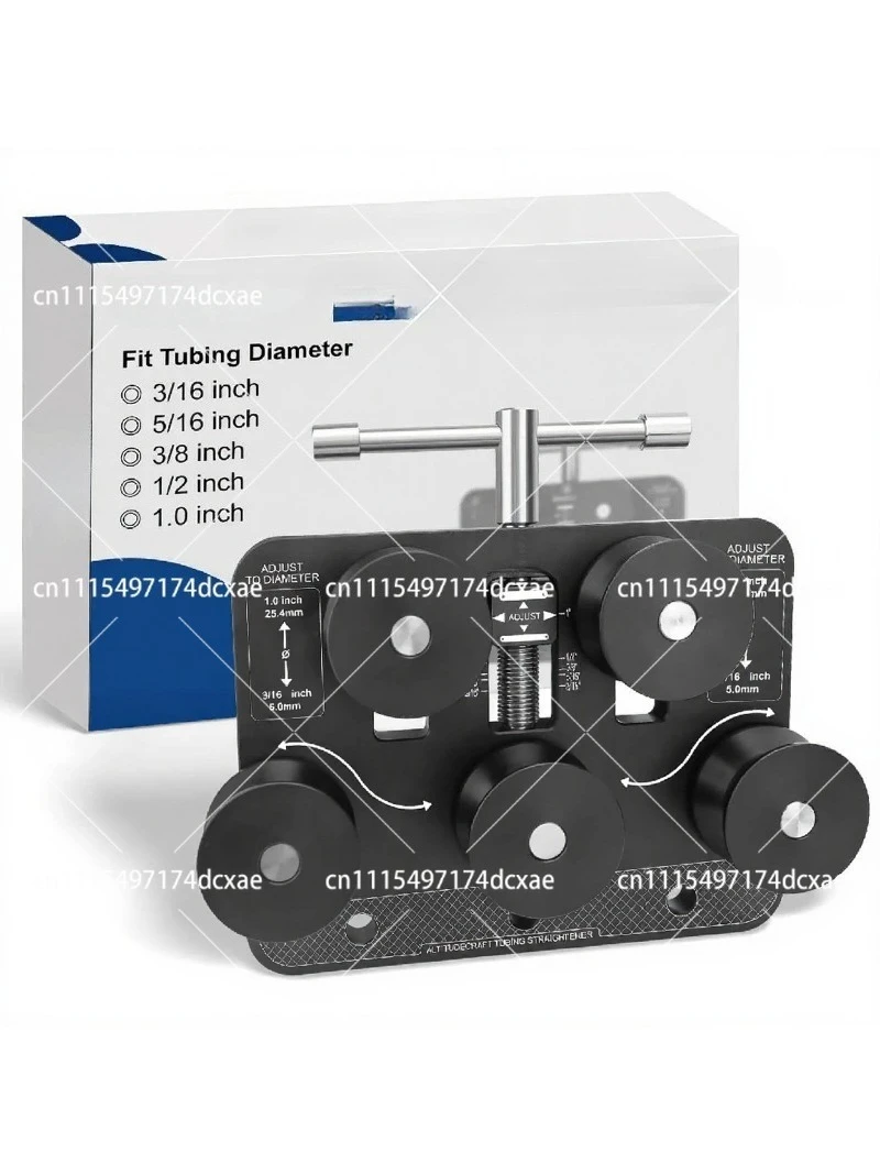 Brake Line Straightener Tool for 3/16 to 1 Inch Pipe, Heavy Duty Tubing Straightener