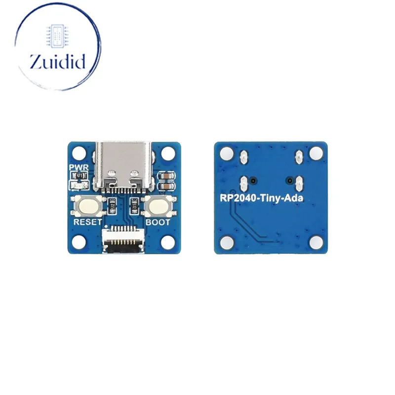 Módulo de placa de desarrollo RP2040-Tiny RP2040 ZERO Raspberry Pi PICO, interfaz USB tipo C, 264KB, SRAM, 2MB, Flash C/C ++ para Arduino