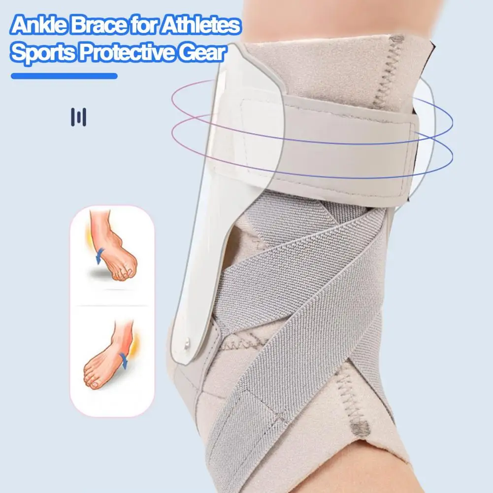 1 Pc Ankle Support Stabilizer Elastic Compression Strap For Achilles Tendonitis Plantar Fasciitis Joint Pain Ankle Braces