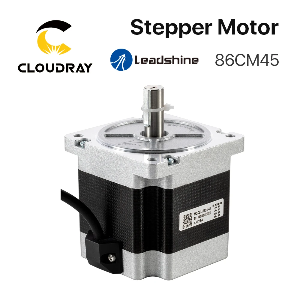 Leadshine Nema 34 Open Loop Stepper Motor 86CM45 4.6N.M 6.0A for CNC Engraving Machine High Torque