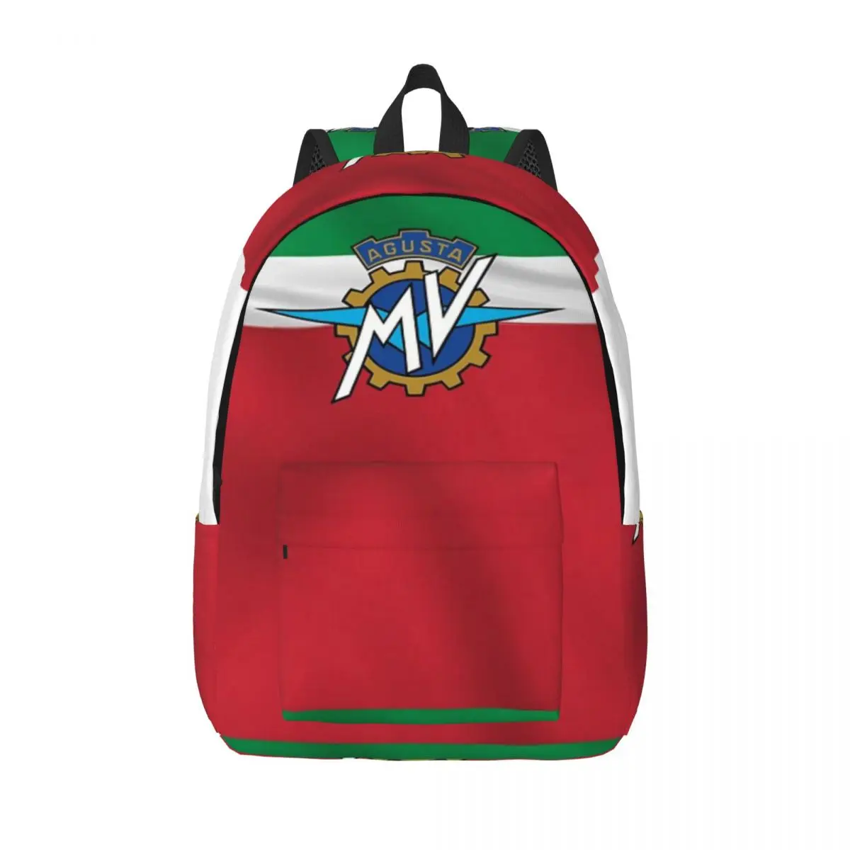 Italian Flag MV Agusta Simple and stylish backpack Canvas backpack Bag