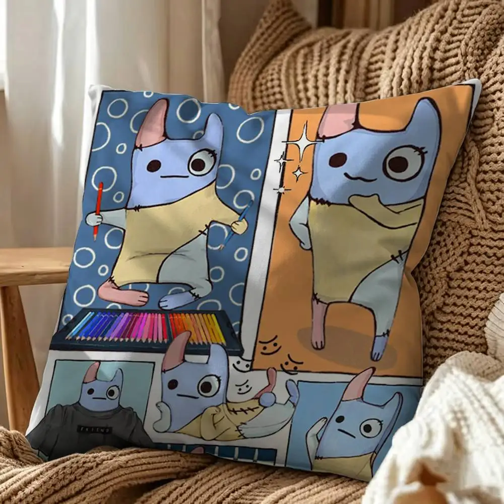 Thai Drama Bad Buddy Double-Sided Printed Cushion Cover Bedroom Bedside Sofa Pillow Case