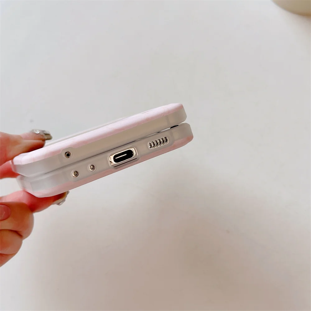 لطيف الكرتون أنيمي دور الحالات الهاتف ، مرحبا كيتي ، لينة شاشة قابلة للطي ، مسنده غطاء لسامسونج غالاكسي Z الوجه 3 ، ZFlip 4 ، 5G ، Hot