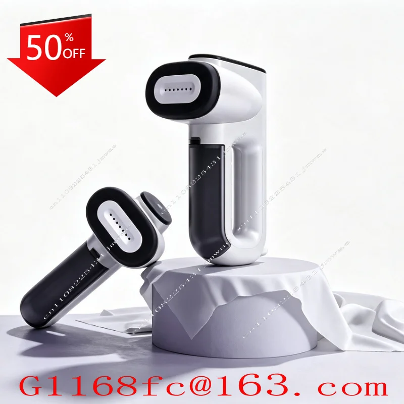 Handheld Vacuum Steamer  Steam Iron with Powerful Suction for Fast Wrinkle Removal