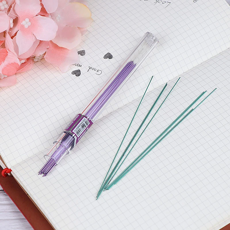

10Tubes 0.5mm 2B Mechanical Pencil Refill Colorful Pencil Lead Automatic Pencil Replacement Core Sketch Drawing Supplies