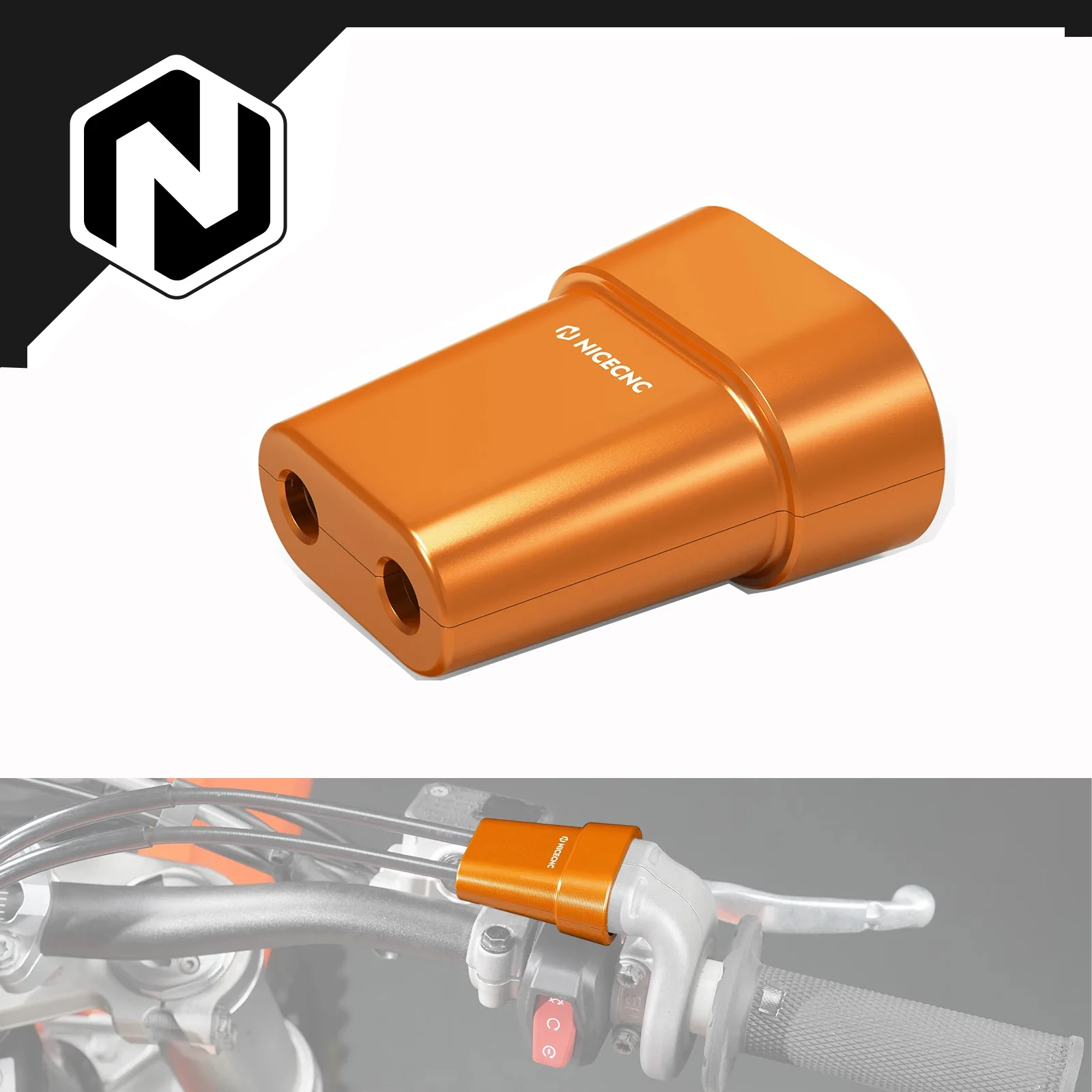 

NICECNC For KTM EXC 300 2024-2025 Throttle Cable Guard EXC-F350 SX125 SX-F450 EXCF XCW XCF-W XW-F XC SX XCF SXF 250 300 350 450
