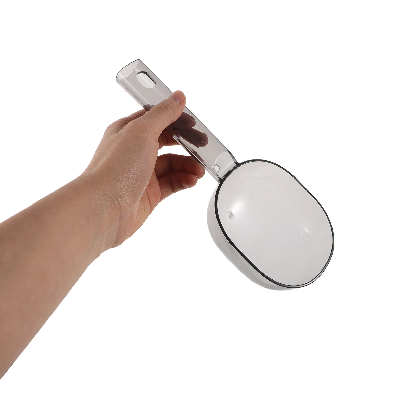 

Пластиковая ложка с длинной ручкой, многофункциональная антипригарная лопатка для риса, мерная ложка, кухонная утварь для выпечки зерна муки и риса