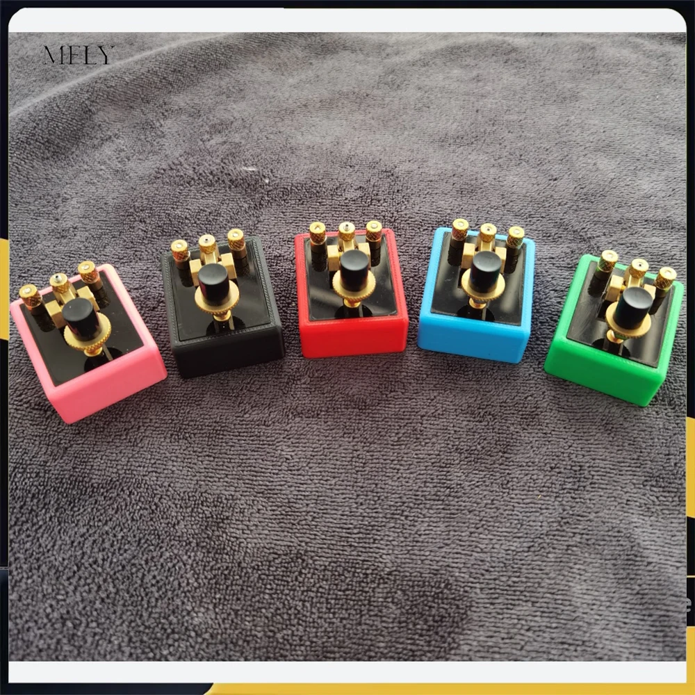 

MK-01 Мини-ключ Морзе — компактный ключ для практики CW с базой и футляром для любительской радиолюбителей, коллекционеров