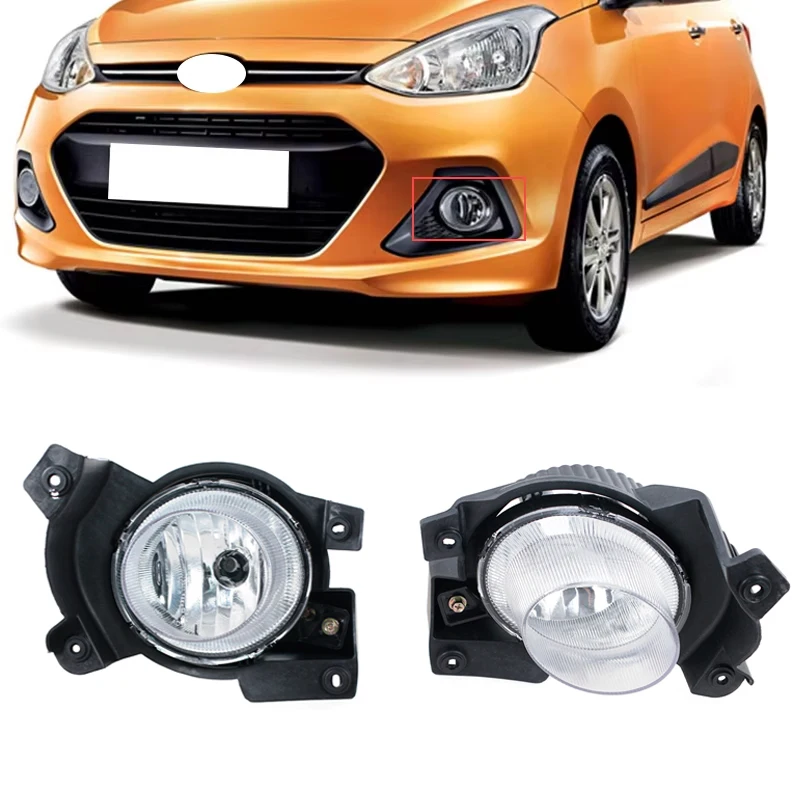 

Передний бампер автомобиля, противотуманные фары для Hyundai GRAND i10 2014 2015, противотуманные фары дальнего света в сборе 92202B4010 86527-B4010 86528-B4010