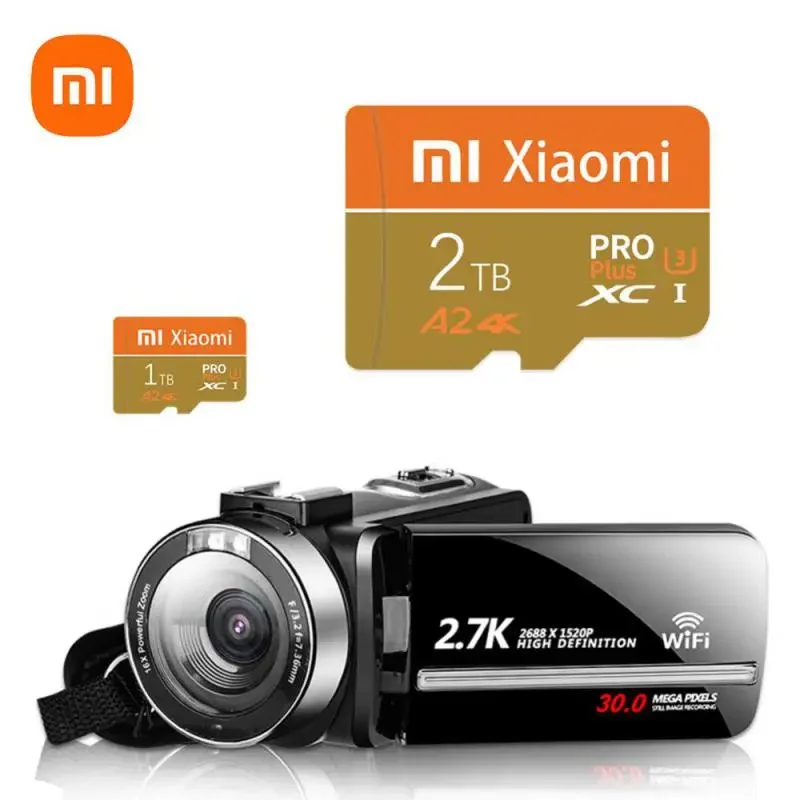 Xiaomi-tarjeta de memoria Original para Drones, 2TB, 1TB, A2, Class10, Micro TF, SD, 512GB, 4K, V30, cámara, videojuego