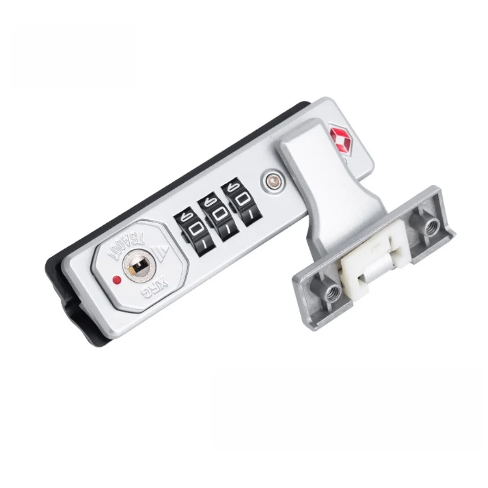 Replacement Suitcase Lock Customs Combination Lock, Luggage Buckle For Aluminum Cases, Resettable Code For Travel Safety 2025