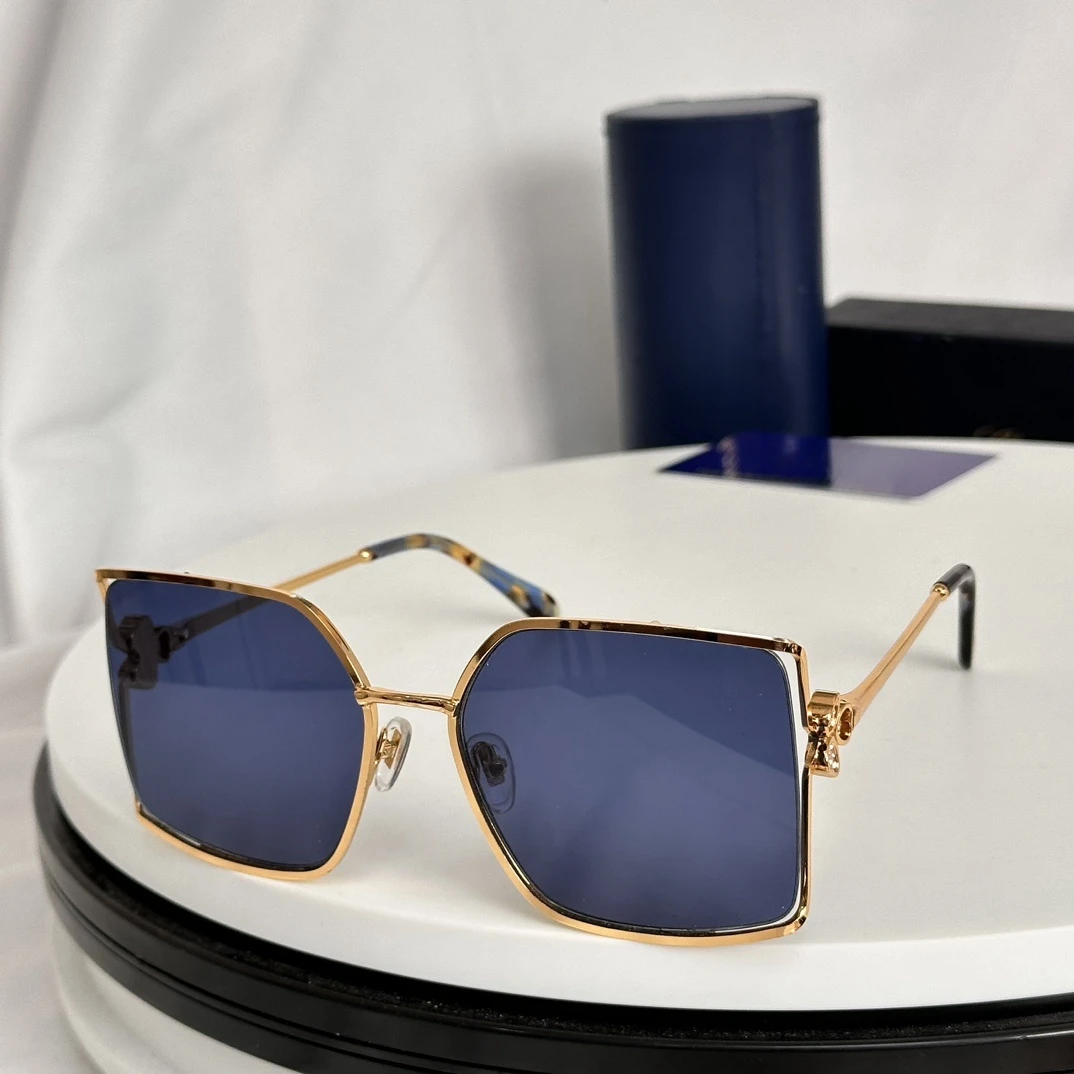 SCHG68S Luxury Brand Fashion Women Sunglasses Men Butterfly UV400 Metal Alloy Outdoor Design Trendy Fashion Eyewear