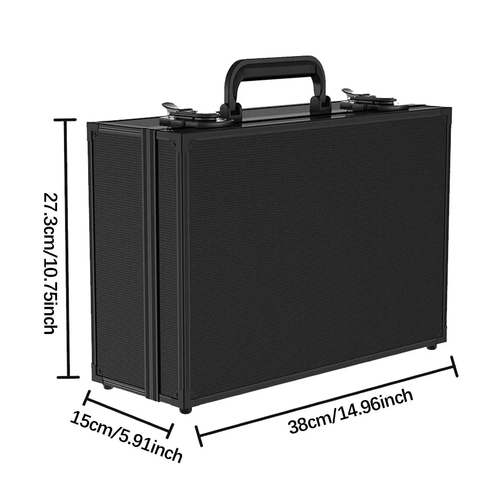 card-storage-box-with-lock-durable-aluminum-alloy-graded-card-case-foam-divider-container-for-collectible-trading-card-game