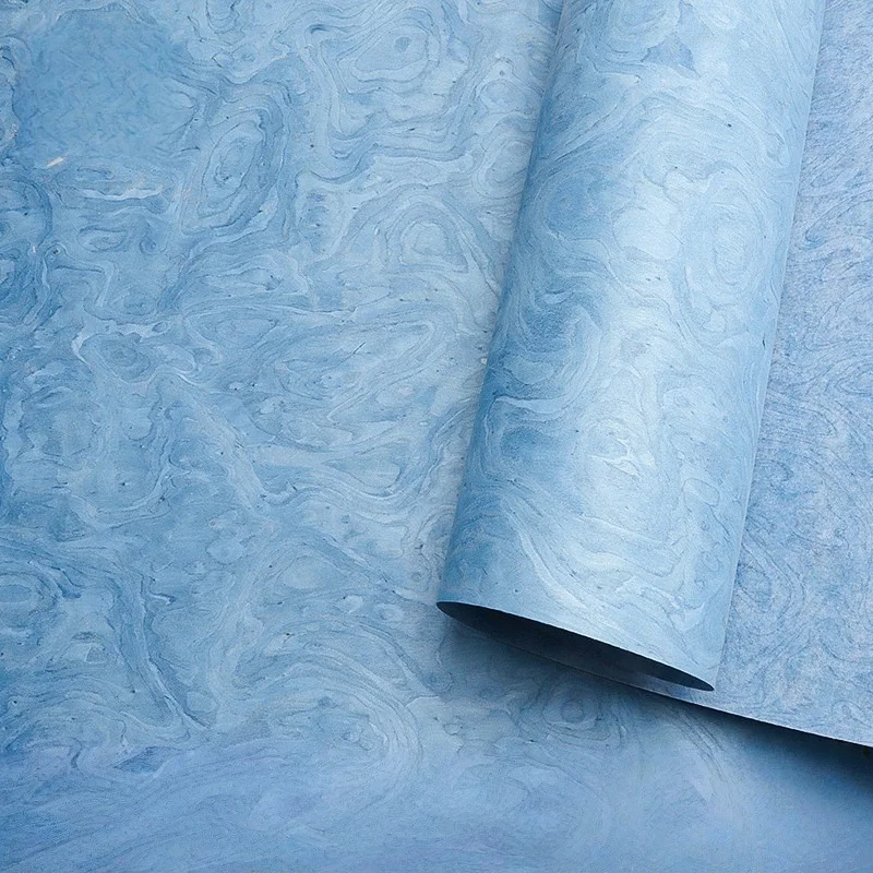 Light Blue Burl Reconstituted  Engineered wood veneer, 0.25mm, 250x58cm, For Reviving Old Furniture & Decorative Panels.