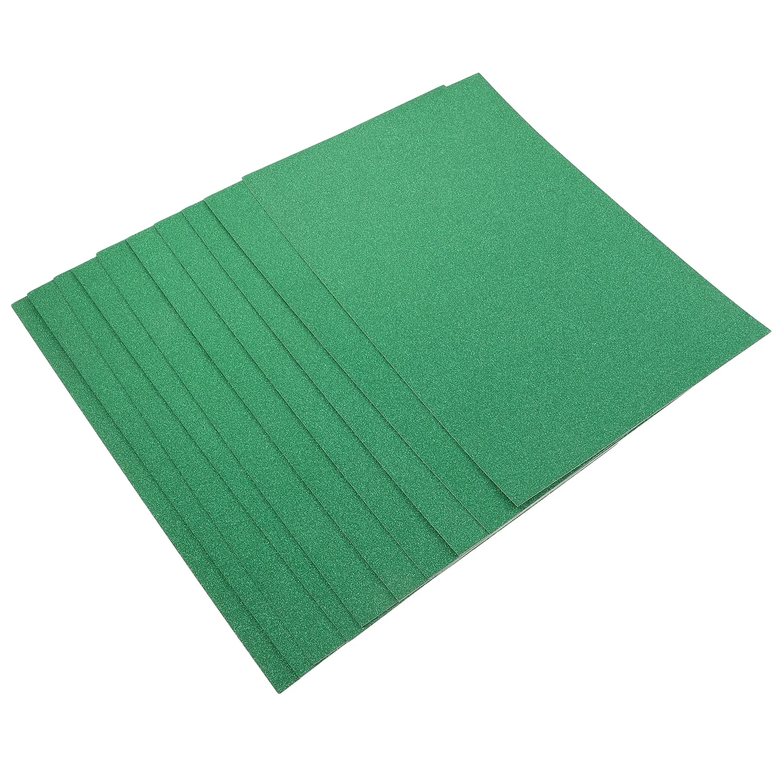

10 Pcs Material Gold Powder Cardboard Color Cardstock Paper Soft Making Green for