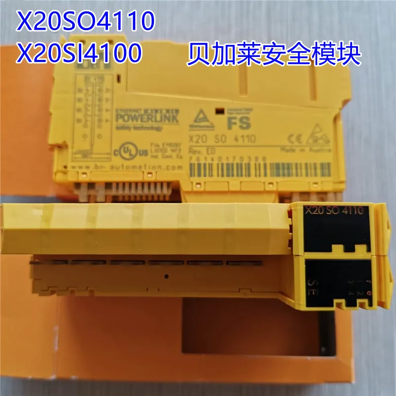 

2025 Austrian B & R Safety Module X20SO4110 X20SI4100 X20S04110 X20S14100