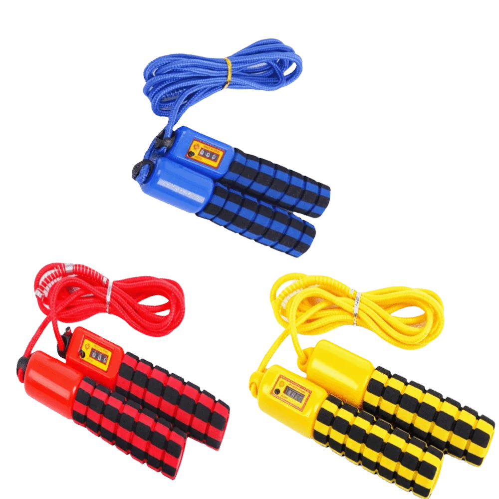 Adjustable Length Counter Jump Rope Unisex Design Mechanical Counter Counting Skipping Rope Fitness Jump Rope Indoor Training