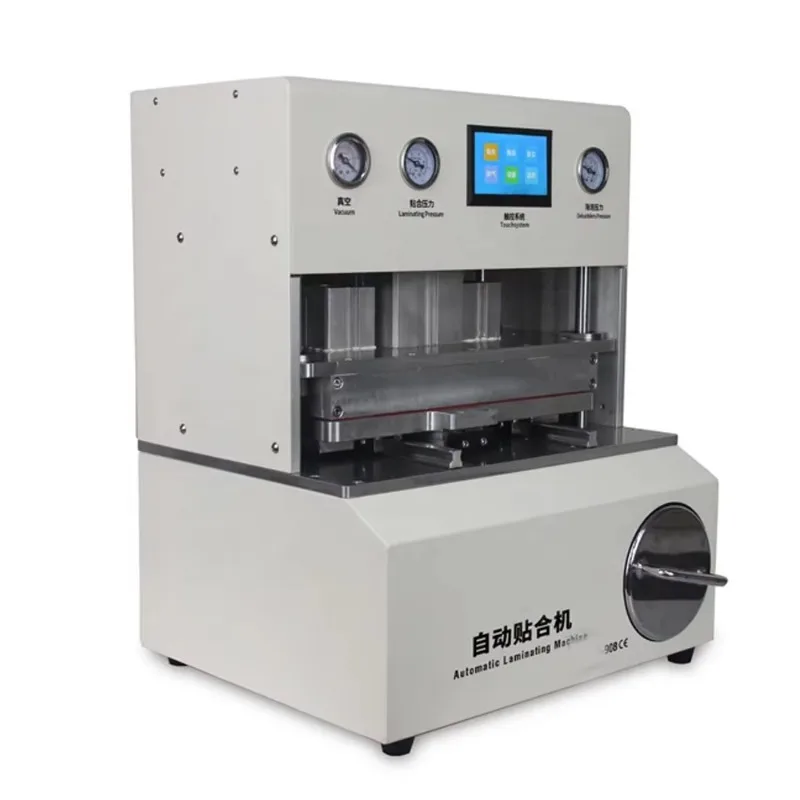 Automatic Bubble Removal Curved Screen LCD Vacuum Laminating Machine Airbag Laminating Machine Curved Touch Screen