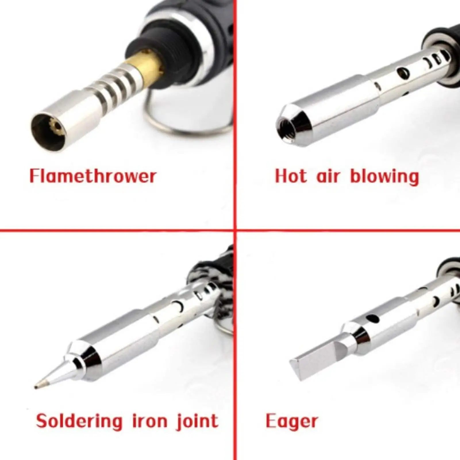 12ml Cordless Gas Soldering Pen Kit - Portable Welding Tool for industrial Use