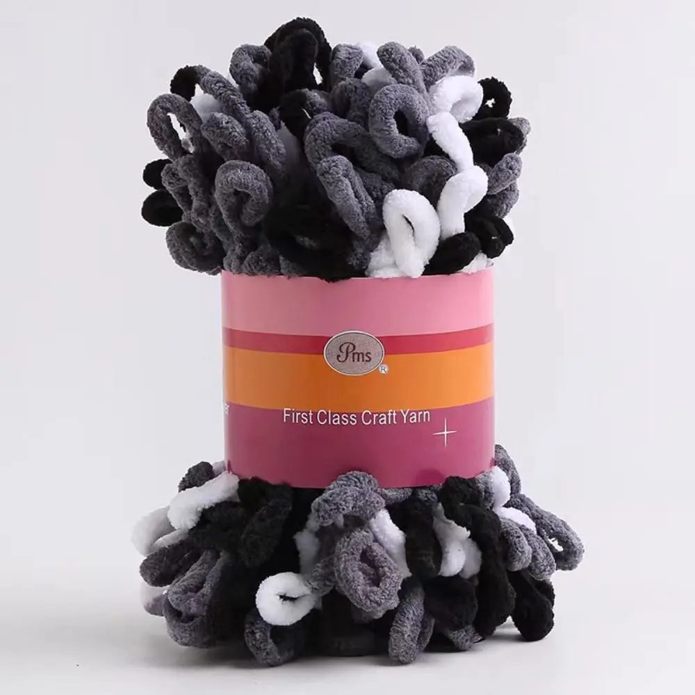 100g Polyester Finger Loops Yarn Thick Wool Hand-woven Chenille Yarn Anti-pilling DIY Knitting Crafts Supplies Knitting Yarn