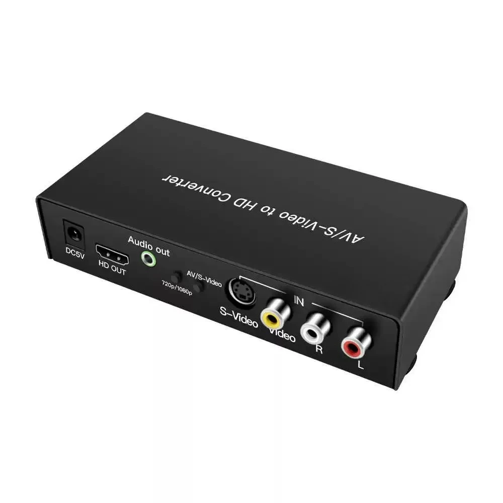 AV + S terminal CVBS to digital Lotus video, to high definition HD 1080P