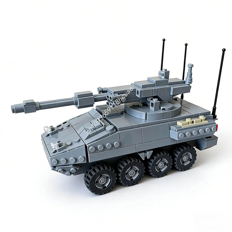 478pcs MOC Stryker Model Building Blocks Architecture DIY Creative Christmas Gifts Toy Idea Education Birthday Brick Kids