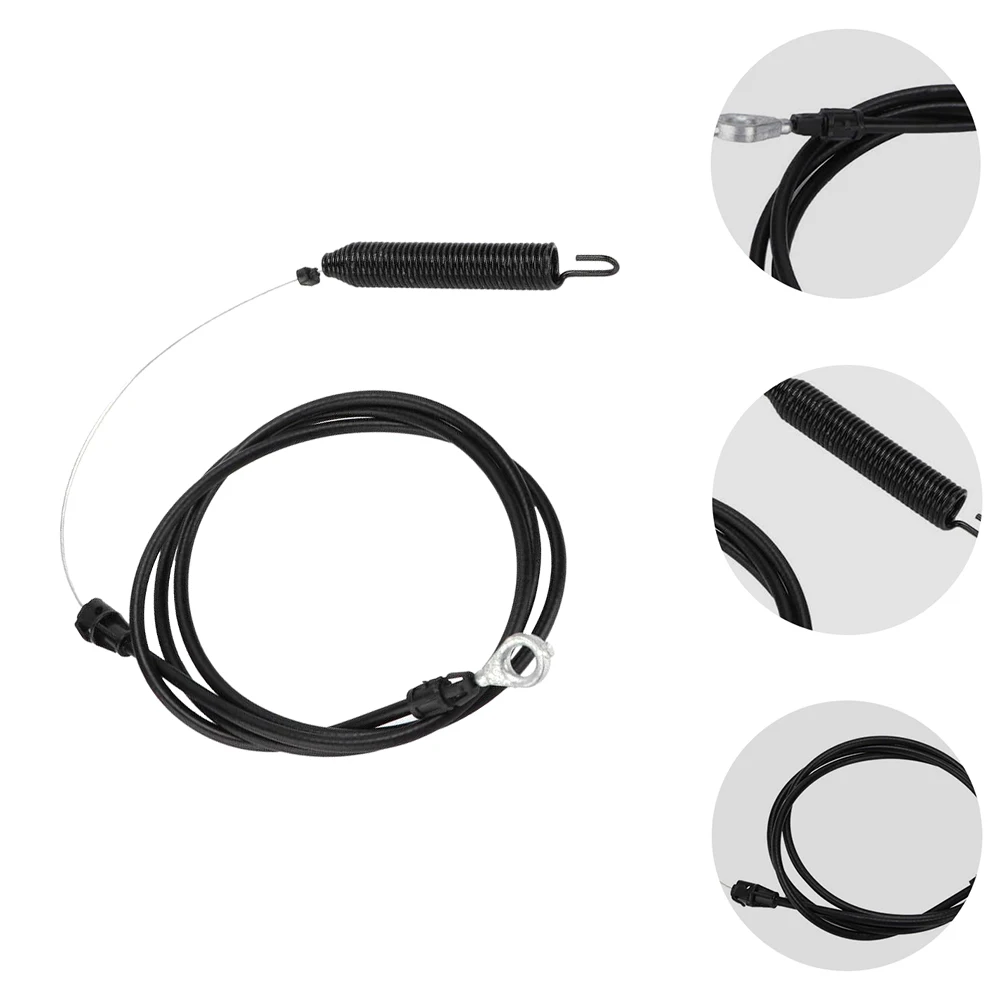 

Engagement Clutch Cable for Lawn Mower Durable ABS Steel Rubber Material Simple Design Weed Machine Accessory Long Life