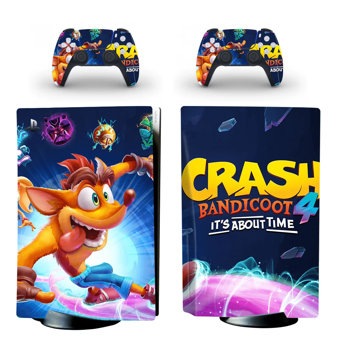 adesivo-de-vinil-crash-bandicoot-para-console-ps5-e-2-controles-skin-para-ps5-com-disco