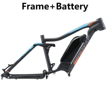 

Mountain Ebike Aluminum Alloy Frame Rear Shock 150mm M620 G510 Motor 1000W Frame