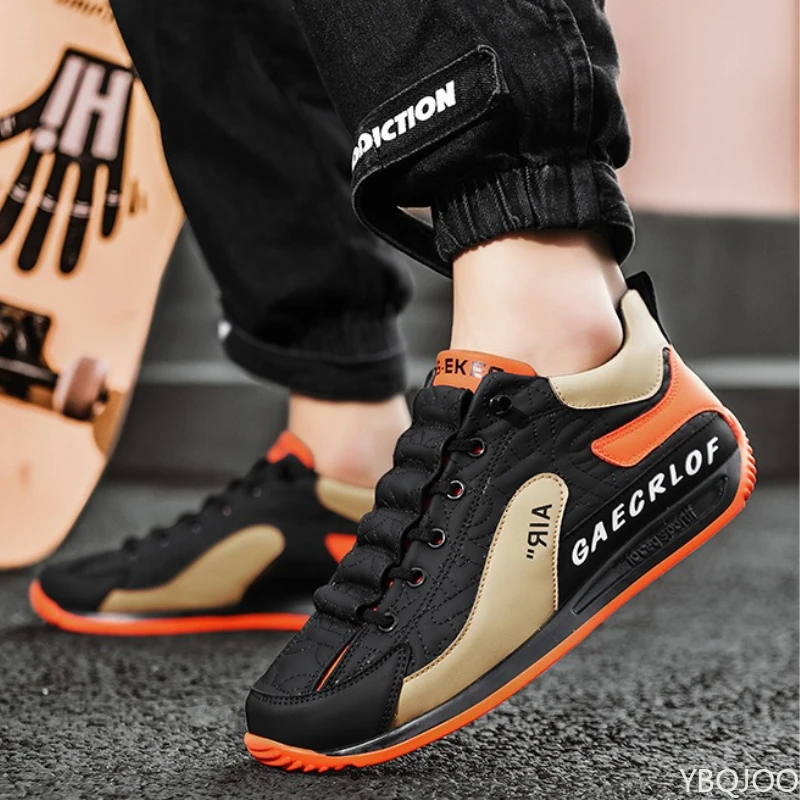 حجم كبير الخريف أزياء جديدة البند تنفس عارضة أحذية رجالية مريحة تنوعا خفيفة الوزن شقة أحذية رياضية للرجال