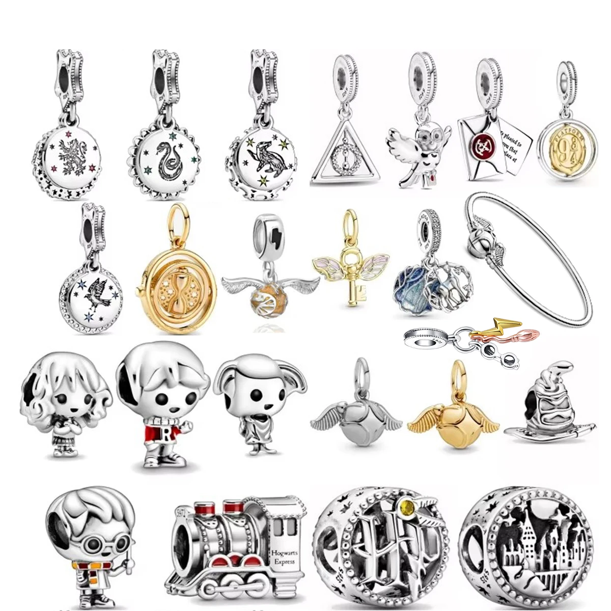 

New Miniso Charms 925 Sterling Silver Boy Girl Train Bead Fit Original Charm Bracelet Necklace For Women Fashion Accessories