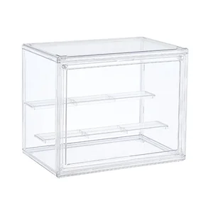 1 قطعة ثلاث طبقات الاكريليك عرض الرف سلم شفاف اليدوية أنيمي سيارة نموذج أعمى مربع تخزين مربع مجوهرات مربع الفرز أعلى 8 مبيعات أكريليك مربع عرض موقف - No1