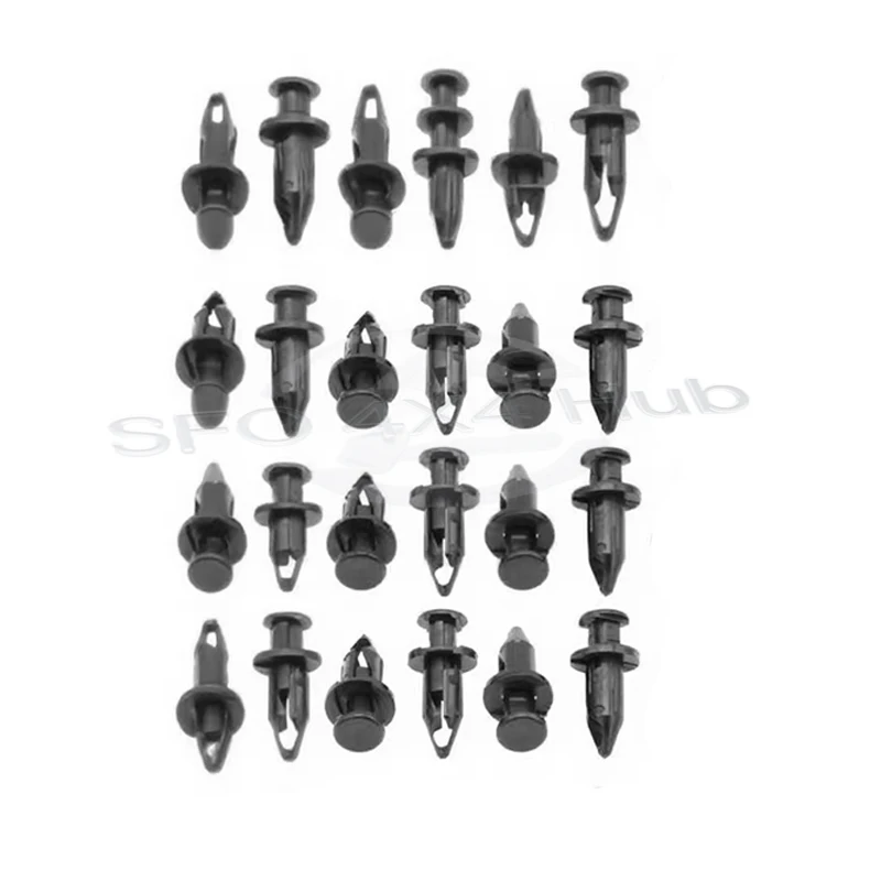 24 шт. пластиковые заклепки-кнопки для Segway Snarler AT6 L/S E5 Snarler AT6 L/S T3b Fugleman UT10 Villain SX10 T04000003001