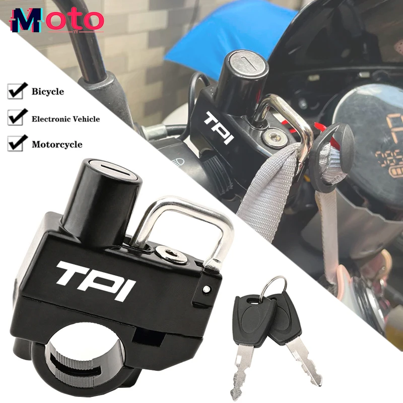 2024 New For KTM TPI 300 EXC 300EXC TPI Six Days Repair High quality Motorcycle Accessories CNC Helmet Lock Anti-Theft Helmet