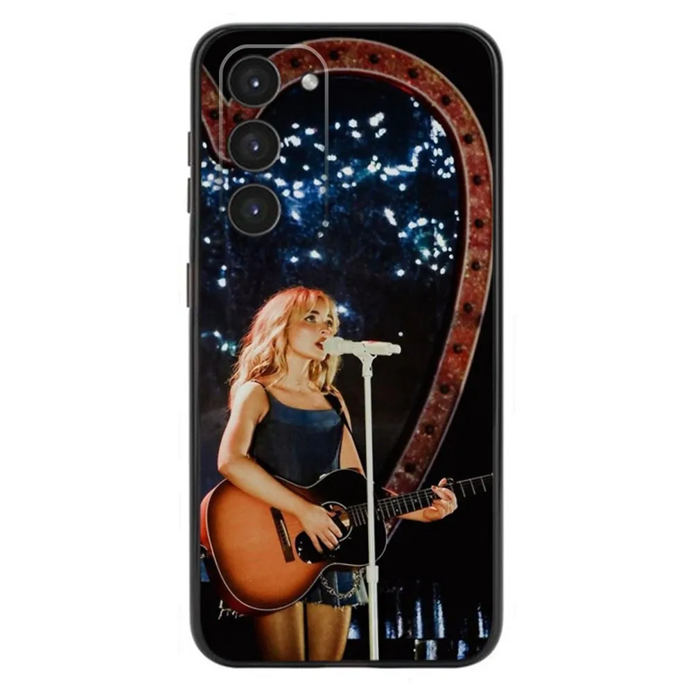 Singer S-Sabrina C-Carpenter Phone Case For Samsung Galaxy A20,A21s,A22,A31,A32,A52,A53,A72,73,A80,A91 Soft Silicone Black Cover