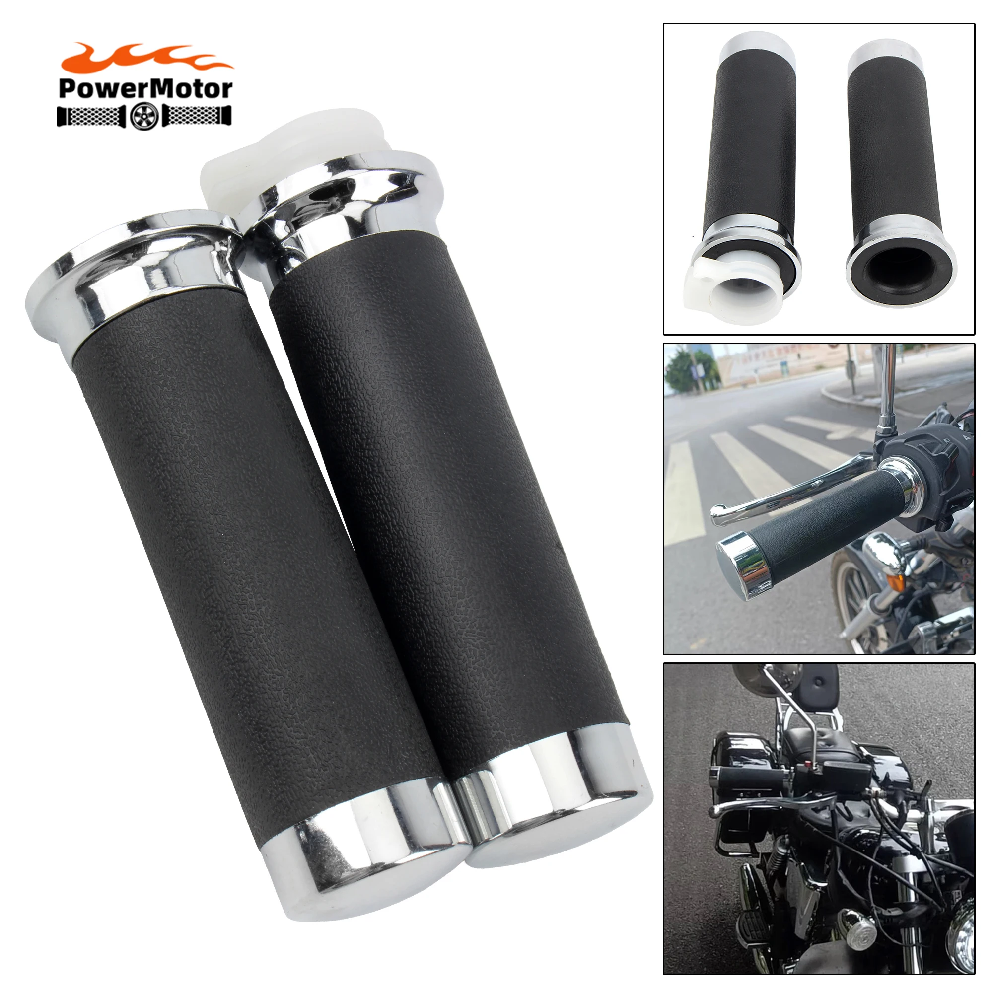 25mm Motorcycle Grip For Yamaha V-Star Drag Star XVS400 XVS650 XVS400C XVS 400 650 400C XVS1100 XV1600 Modification Accessories