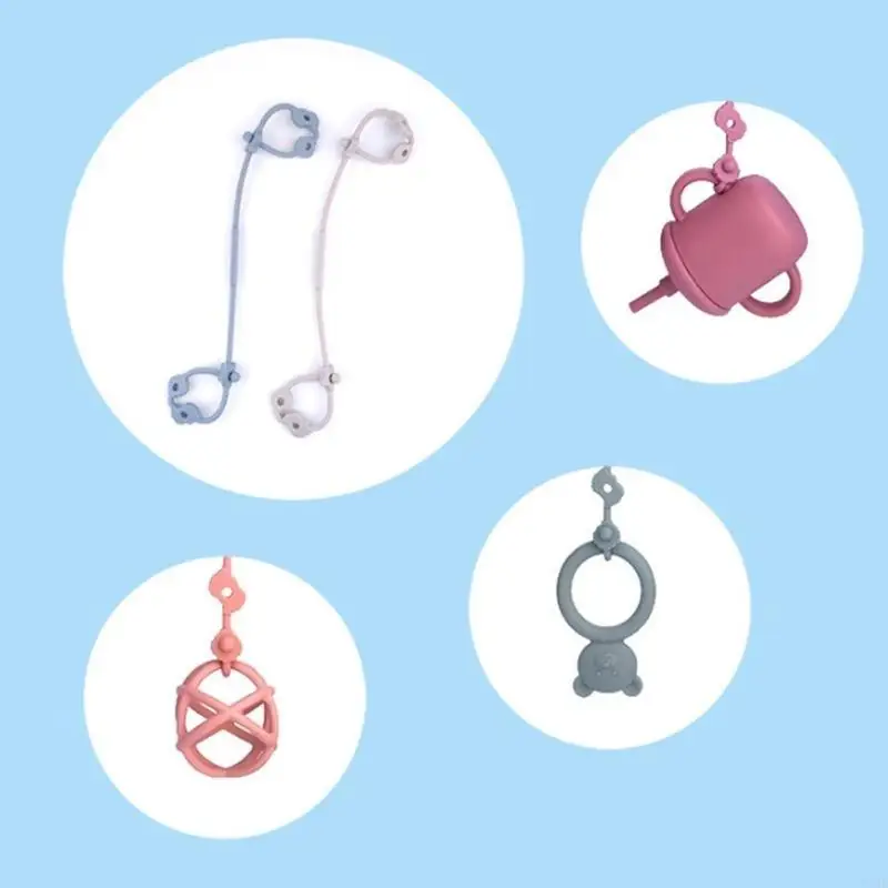 N1HB POTIFIER HOLDER TERTRAP BABY SOOTOTHER Rantai memastikan kebersihan & keamanan lama untuk bayi