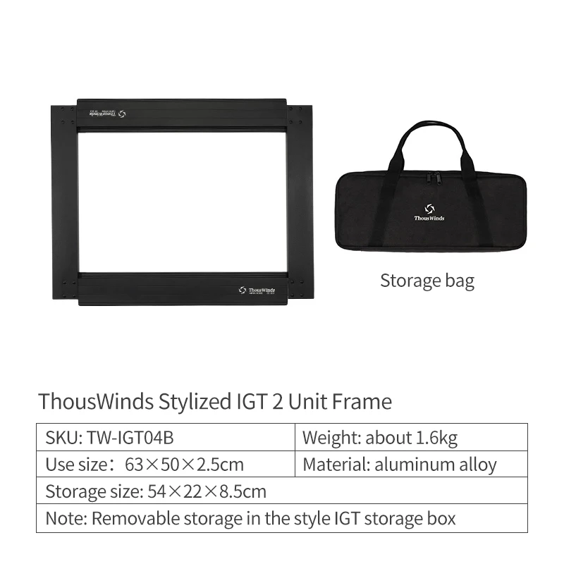 ThousWinds IGTキャンプキッチン 50L アルミ合金 軽量