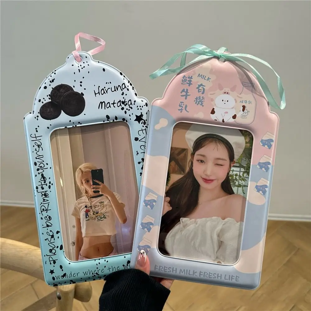 

Защитный рукав Idol Держатель для фотокарт Y2k Мультфильм A5 Обложка для карт ABS Пластик ПВХ Фотографии Защитный чехол Школьные канцелярские принадлежности