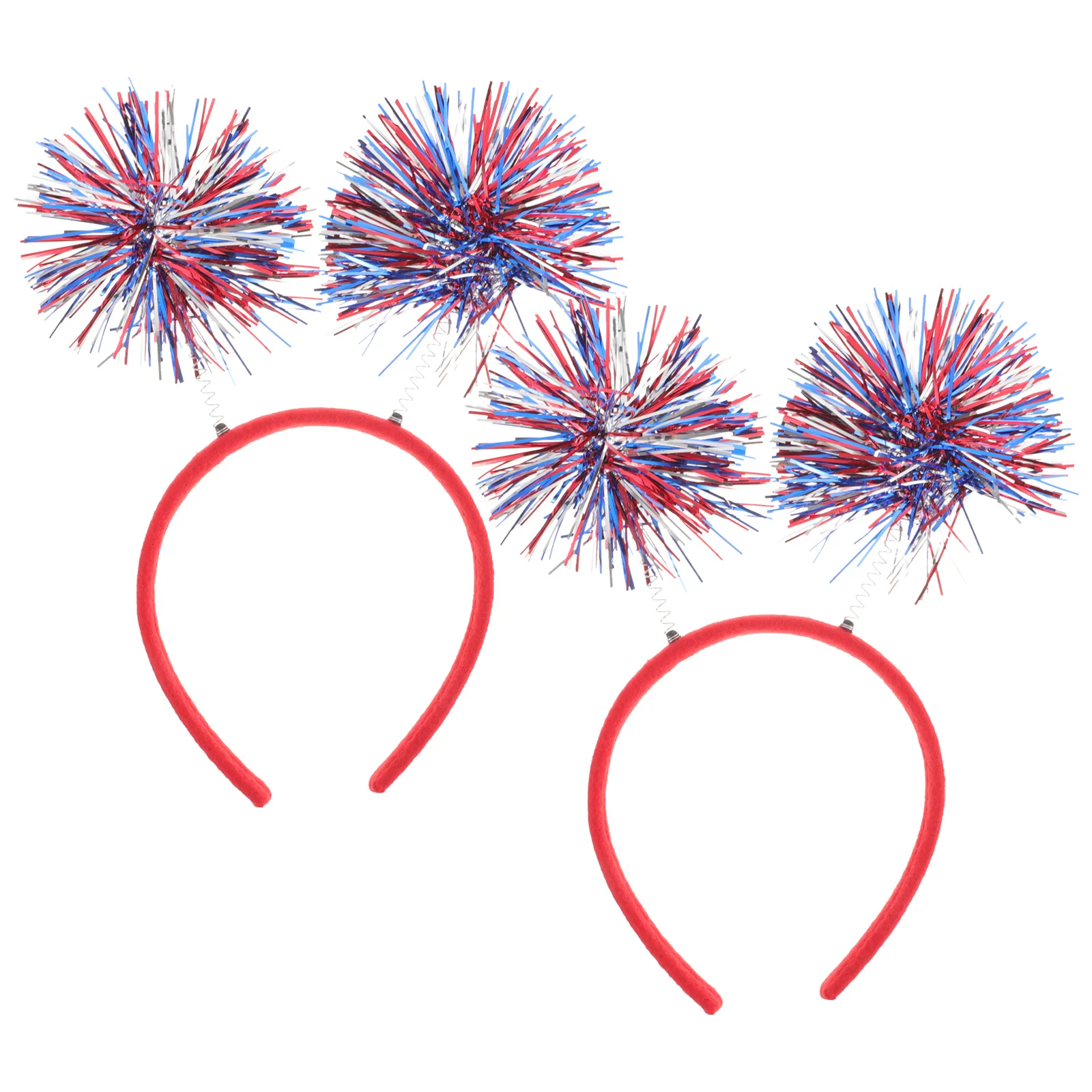 

2pcs Independence Day Hair Hoops Festival Headband Decorative Photo Props Party Hairbands For 4Th Of July Cosplay Accessories