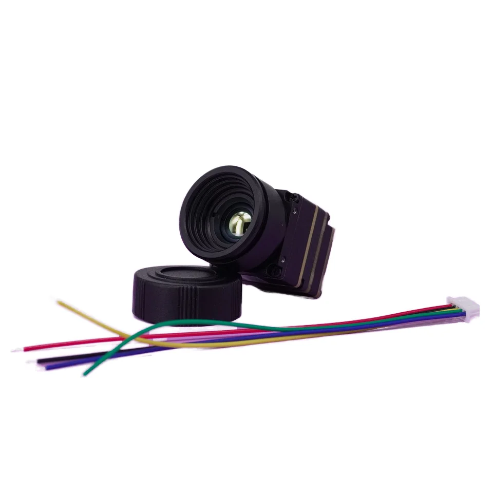 High Sensitivity CVBS/USB Mini Thermal Imaging Camera Module 256x192 12um Black High Resolution Camera Modules