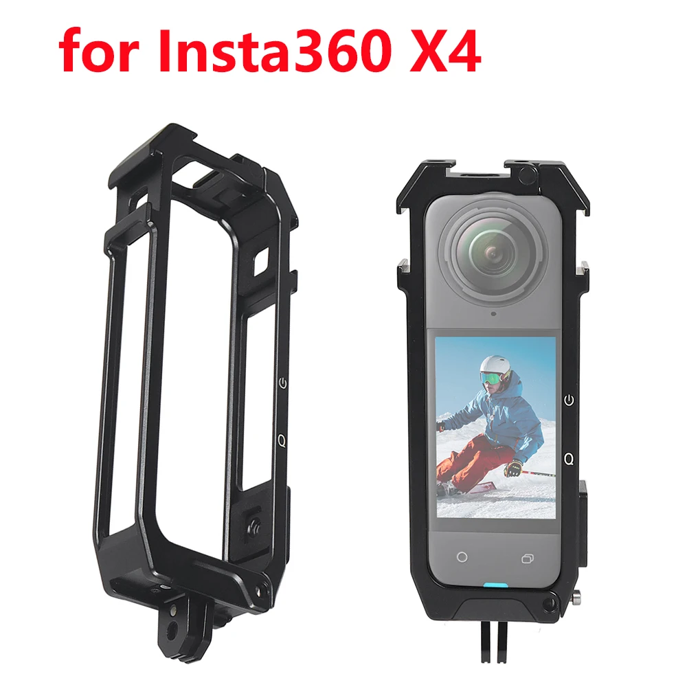 

Metal Protective Frame for Insta360 X4 Camera Housing Case for Insta 360 X4 Anti Fall Action Frame Camera Mount Accessorie