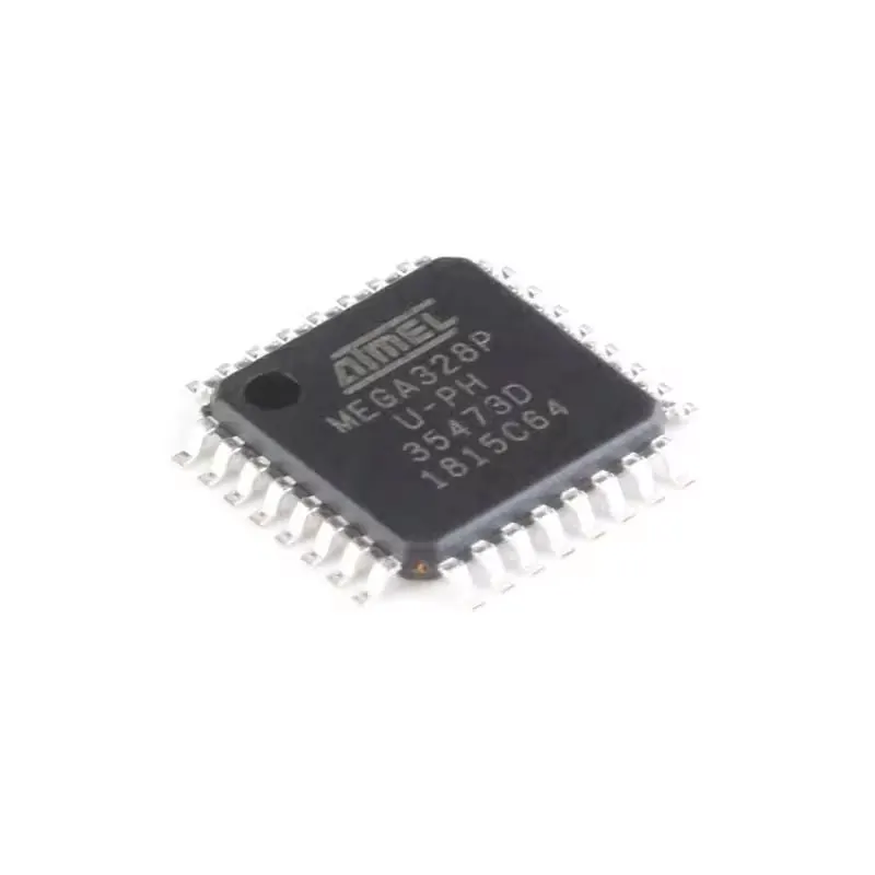 Original genuine patch ATMEGA328P-AU 8-bit microcontroller AVR 32K flash memory IC chip package TQFP-32