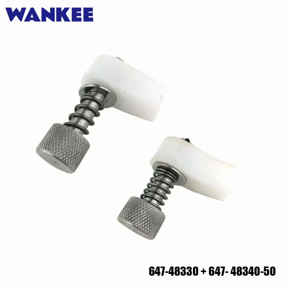 Cable End Assy Set 647-48330-50 + 647-48340-50 For Yamaha Outboard 6 8HP E8DMH