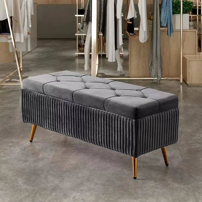 Shoe changing stool Multifunctional household entrance Bedside storage storage stool Fitting room